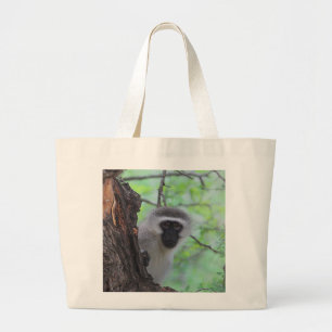 Bolsa Tote Grande Chacma Baboon