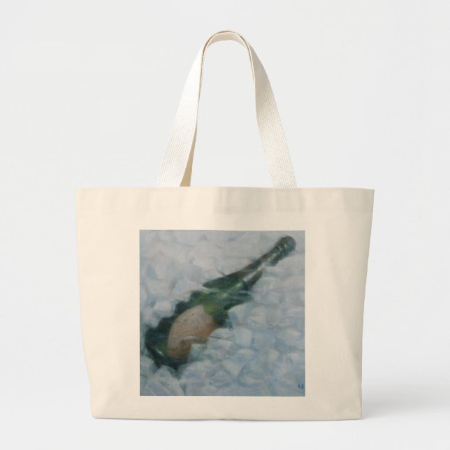 Bolsa Tote Grande Champagne no gelo 2012 (Frente)