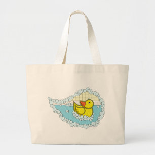 Bolsa Tote Grande Chaucer, o Saco de Tota do Pato de Borracha