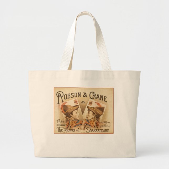 BOLSA TOTE GRANDE CHAVES DE SHAKESPEARE (Frente)