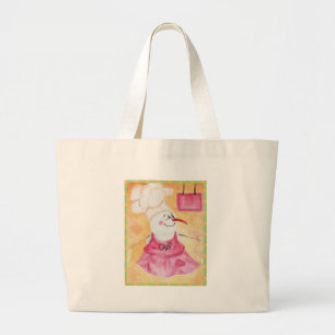 Bolsa Tote Grande Chef de Neve em Apron & Chef's Hat