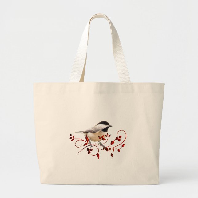 Bolsa Tote Grande Chickadee (Frente)