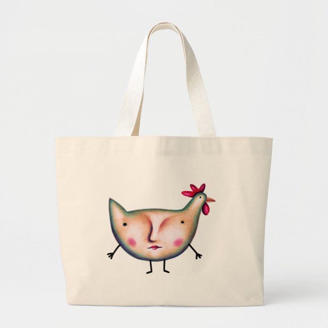 BOLSA TOTE GRANDE CHICKCHICK (Frente)