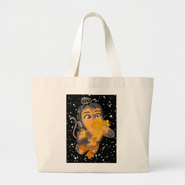 Bolsa Tote Grande Child Hanuman Tote Bag (Frente)