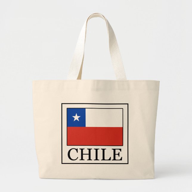 Bolsa Tote Grande Chile (Frente)