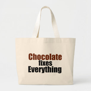 Bolsa Tote Grande Chocolate conserta tudo