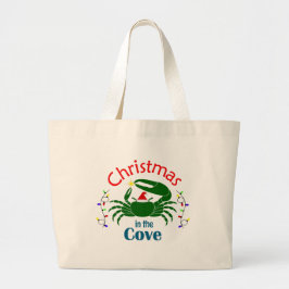Bolsa Tote Grande Christmas in the Cove Tote Bag (choose a size)
