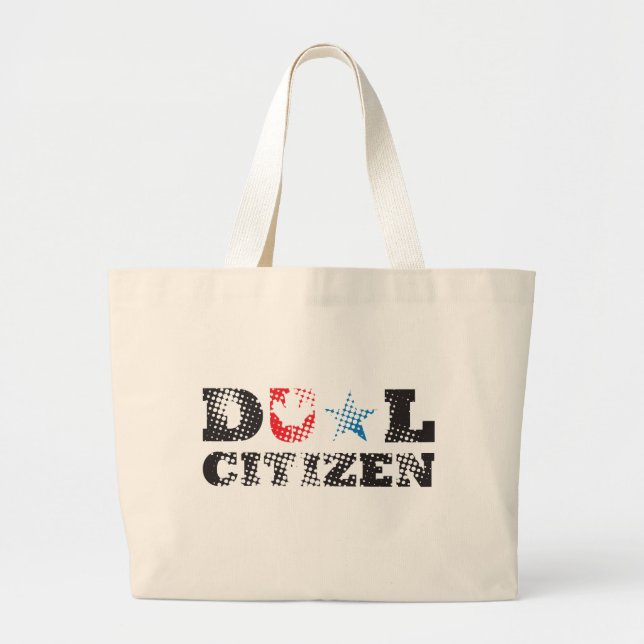 Bolsa Tote Grande Cidadão duplo (Frente)