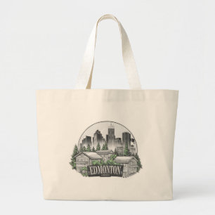 Bolsa Tote Grande Cidade de Edmonton, Canadá