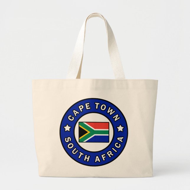 Bolsa Tote Grande Cidade do Cabo África do Sul (Frente)