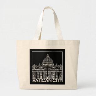 Bolsa Tote Grande Cidade do Vaticano