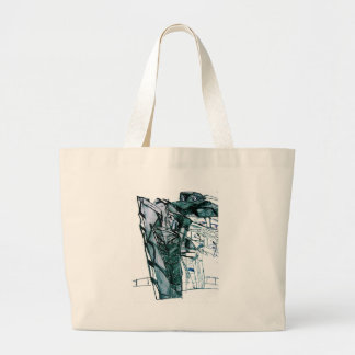 BOLSA TOTE GRANDE CITY SKETCHER WHITE