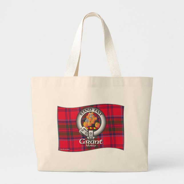 Bolsa Tote Grande Clã de Grant (Frente)