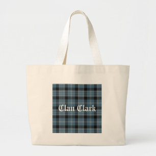 Bolsa Tote Grande Clan Clark Tartan