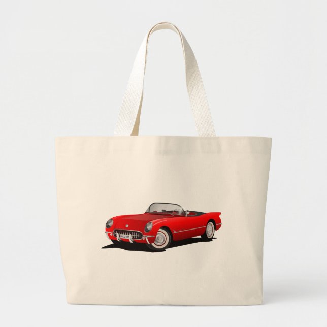 Bolsa Tote Grande Classic Red car (Frente)