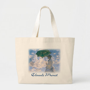 Bolsa Tote Grande Claude Monet - o passeio (detalhe)