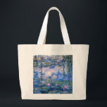 Bolsa Tote Grande Claude Monet Water Lillies 1919<br><div class="desc">Título: Aglomerado de Água: Claude Monet Ano: 1919</div>