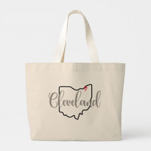 Bolsa Tote Grande Cleveland Ohio Mug