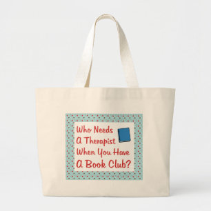 Bolsa Tote Grande clube de leitura