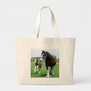 Bolsa Tote Grande Clydesdale e potro