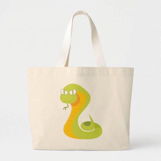 Bolsa Tote Grande Cobra (Frente)