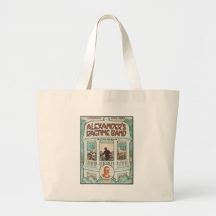 Bolsa Tote Grande Cobrir de Canais de Banda de Alexander Ragtime