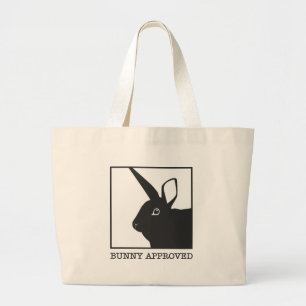BOLSA TOTE GRANDE COELHO APROVADO