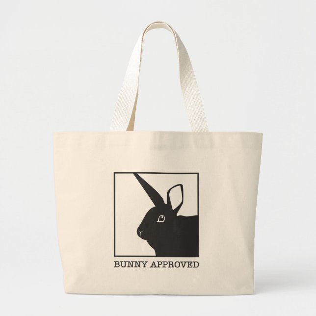 BOLSA TOTE GRANDE COELHO APROVADO (Frente)