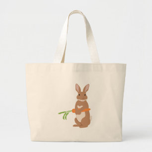 Bolsa Tote Grande Coelho da páscoa