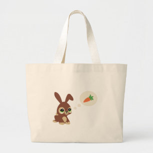 Bolsa Tote Grande coelho páscoa