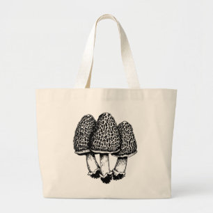 Bolsa Tote Grande Cogumelo