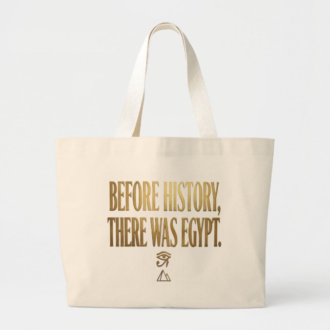 Bolsa Tote Grande Coleção do Antigo Egito (Frente)