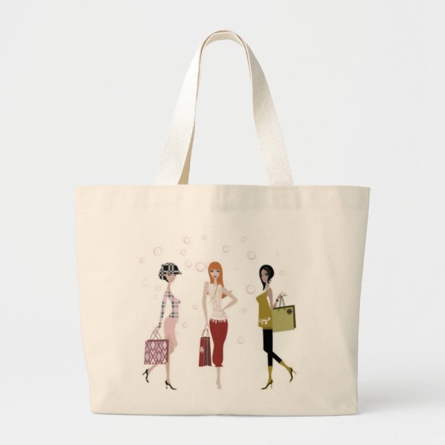 BOLSA TOTE GRANDE COLEÇÃO SHOPPING QUEEN (Frente)