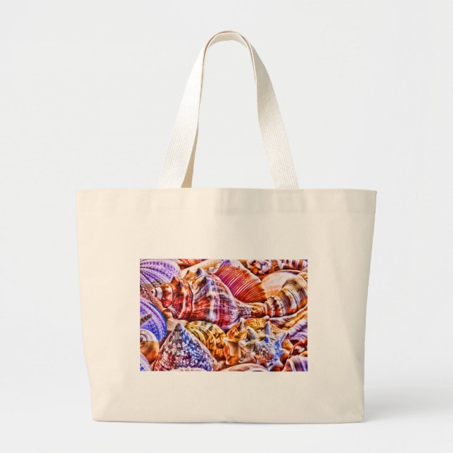 Bolsa Tote Grande Coletor de Shell (Frente)