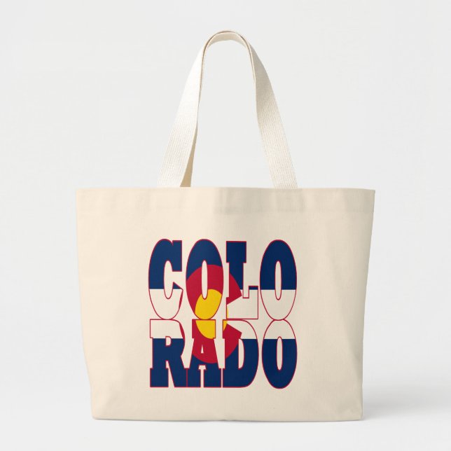 Bolsa Tote Grande Colorado (Frente)