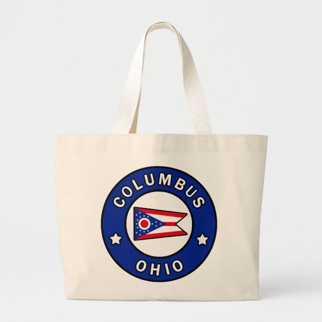 Bolsa Tote Grande Columbus Ohio (Frente)
