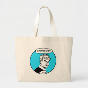 Bolsa Tote Grande Com Licença? Tote Bag