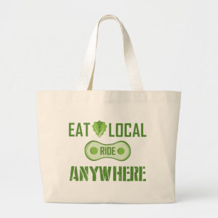 Bolsa Tote Grande Coma Local, Ande Em Qualquer Lugar