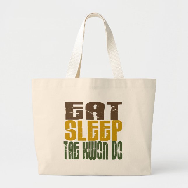 Bolsa Tote Grande Coma o sono Tae Kwon fazem 1 (Frente)
