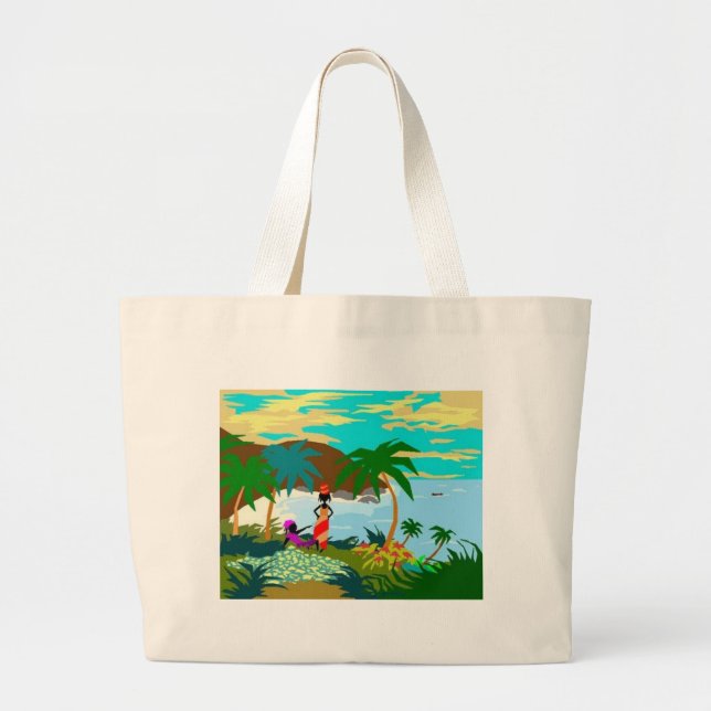 Bolsa Tote Grande ComeonbackMon (Frente)