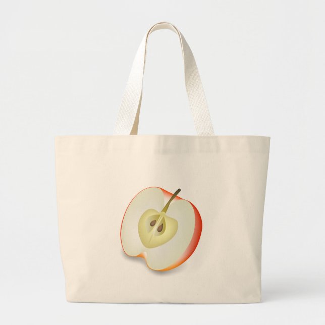 BOLSA TOTE GRANDE COMIDA DE APPLE (Frente)