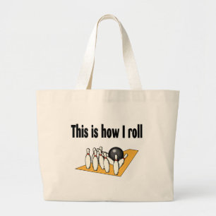 Bolsa Tote Grande Como eu rolo