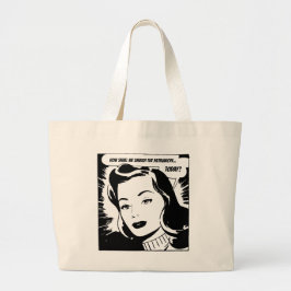 Bolsa Tote Grande Como vamos esmagar o patriarcado hoje?