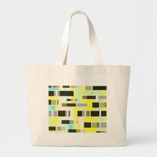 Bolsa Tote Grande Composição Amarela