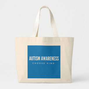 Bolsa Tote Grande consciência do autismo. escolha o tipo. Bolsas e s