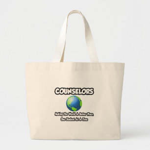 Bolsa Tote Grande Conselheiros... Fazer o mundo um lugar melhor