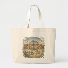 Bolsa Tote Grande Conservatório de Jardim Outono
