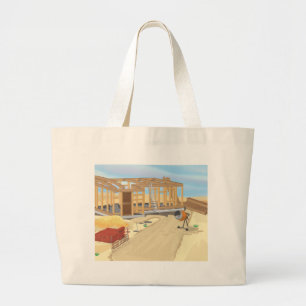 Bolsa Tote Grande Construção