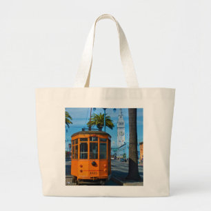 Bolsa Tote Grande Construção do teleférico & da balsa de San