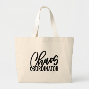 Bolsa Tote Grande Coordenador do caos